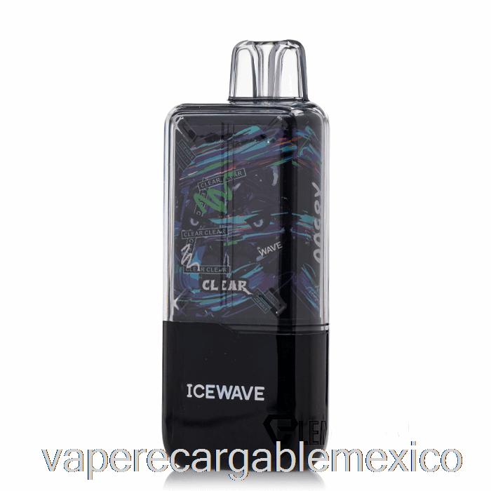 Vape Recargable Icewave X8500 Desechable Transparente